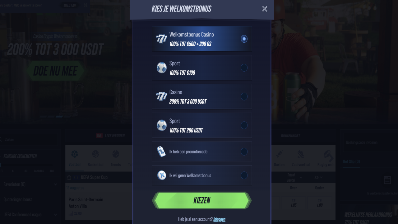 Vegashero Registration